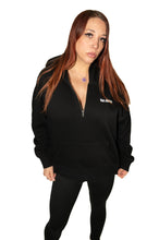 Load image into Gallery viewer, Sound Not Hype Half Zip Hoodie (Womens)