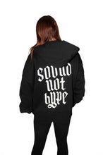 Load image into Gallery viewer, Sound Not Hype Half Zip Hoodie (Womens)