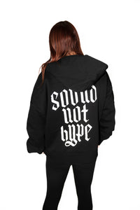 Sound Not Hype Half Zip Hoodie (Womens)